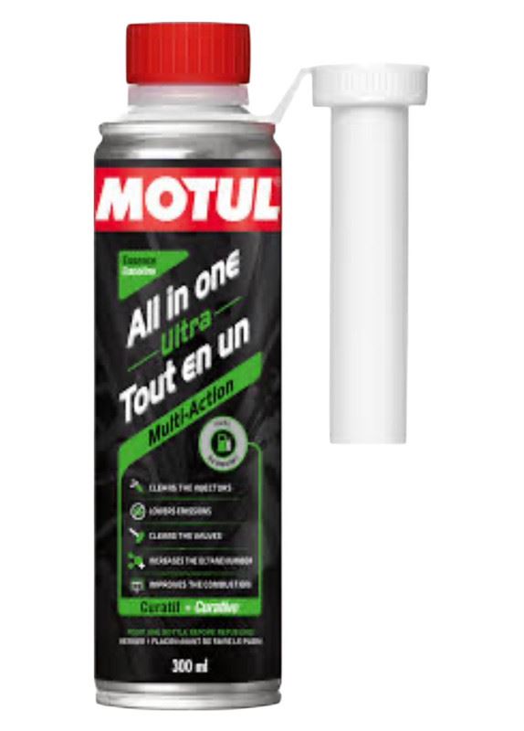 ADITIVO MULTIACCION PARA VEHICULOS GASOLINEROS  MOTUL ALL IN ONE ULTRA